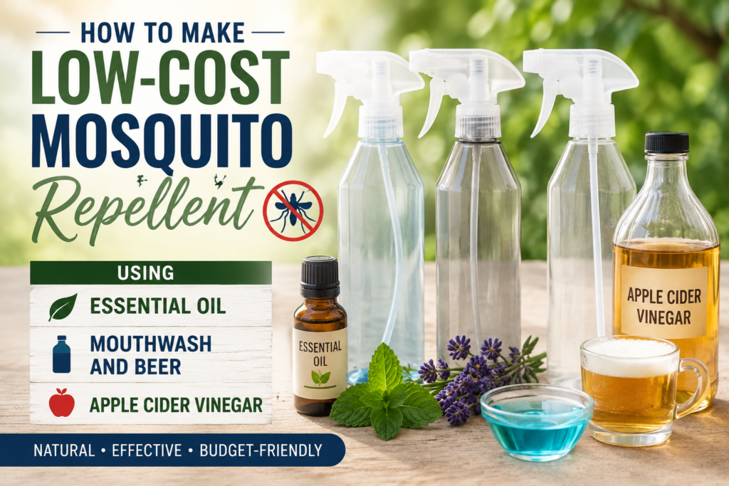 How To Make Low-Cost Mosquito Repellent